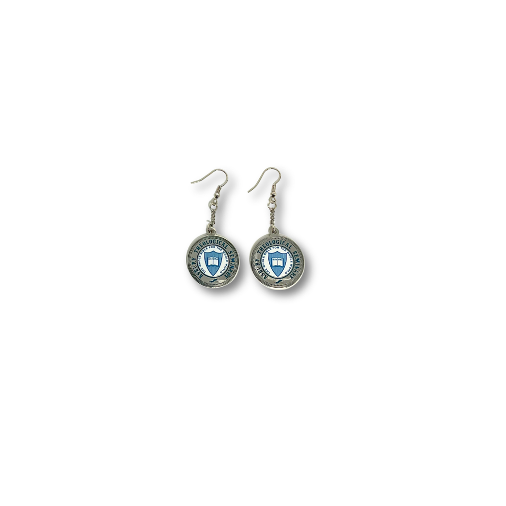 Seminary Seal Earrings on Chains
