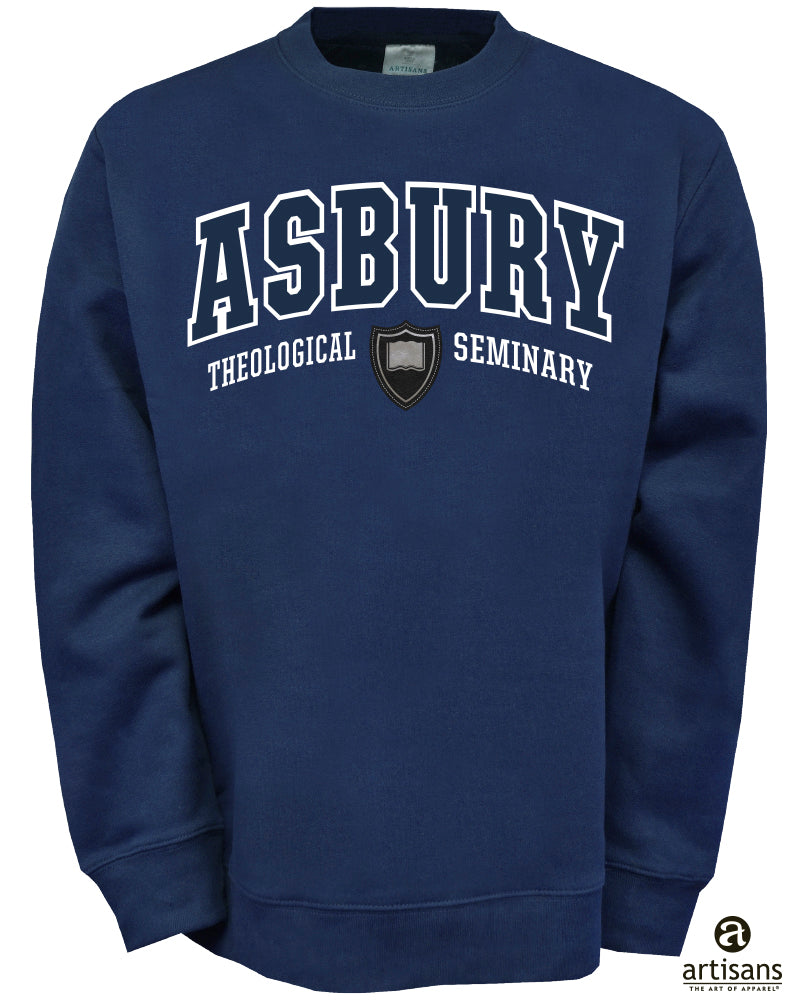 Asbury Appliqué Shield Crewneck