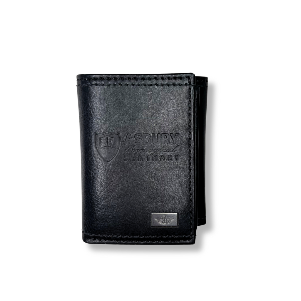 Dockers® Black Leather Trifold Wallet