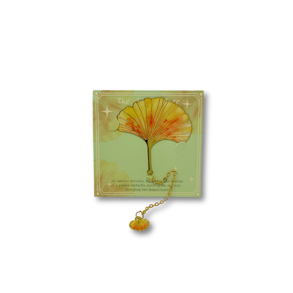 Ginkgo Leaf Bookmark
