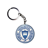 Painted Metal Seal Keychain