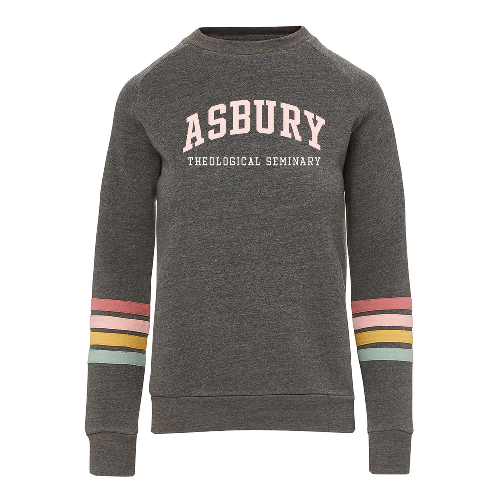 Allana Charcoal Multicolor Crewneck Sweatshirt