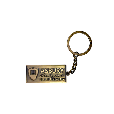 Brass Asbury Keychain