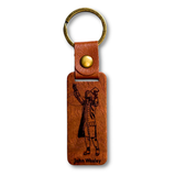 John Wesley Statue Keychain