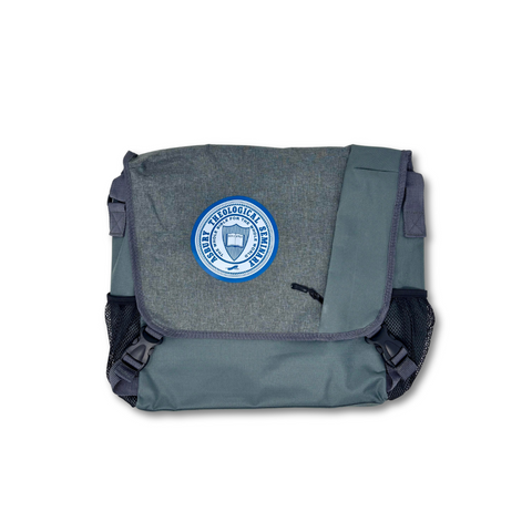 Tuck Messenger Bag in Charcoal