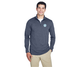 Men's Cool & Dry Heathered Performance Quarter-Zip