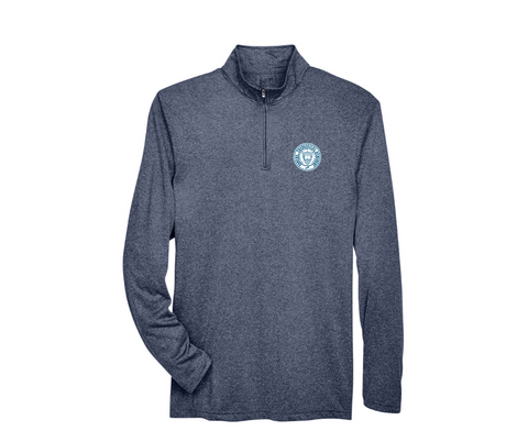 Men's Cool & Dry Heathered Performance Quarter-Zip