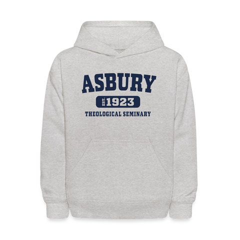 Classic Collegiate Kids' Hoodie - heather gray